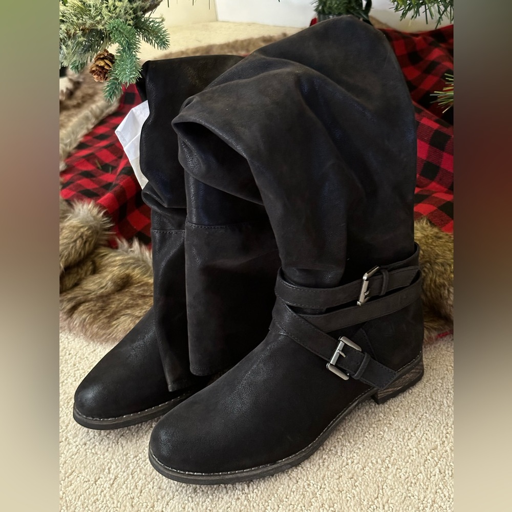 Carlos Santana Knee Boots